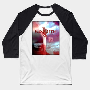 MacBeth Image and Quote Baseball T-Shirt